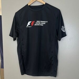 Black Formula 1 Grand Prix Men's T-Shirt